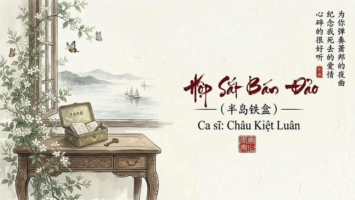Lời Bài Hát Hộp Sắt Bán Đảo (半岛铁盒) – Châu Kiệt Luân (Pinyin + Lời Dịch Chuẩn) - FoxHSK