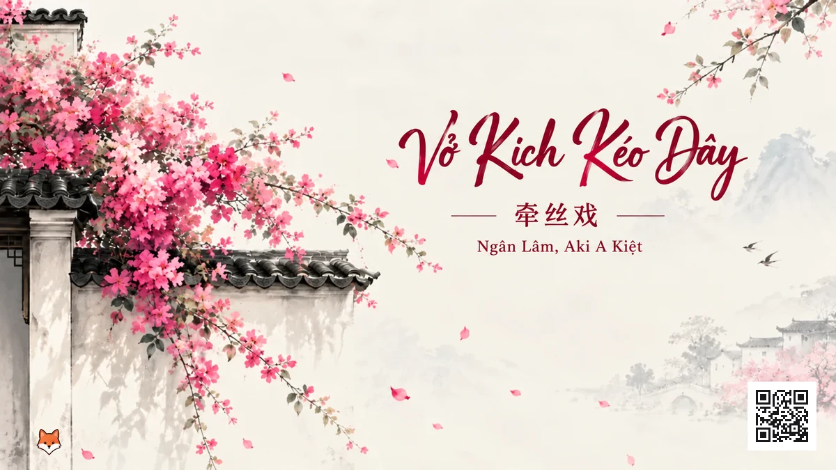 Lời Bài Hát Vở Kịch Kéo Dây (Khiên Ti Hí) (牵丝戏) – Ngân Lâm, Aki A Kiệt (Pinyin + Lời Dịch Chuẩn) - FoxHSK