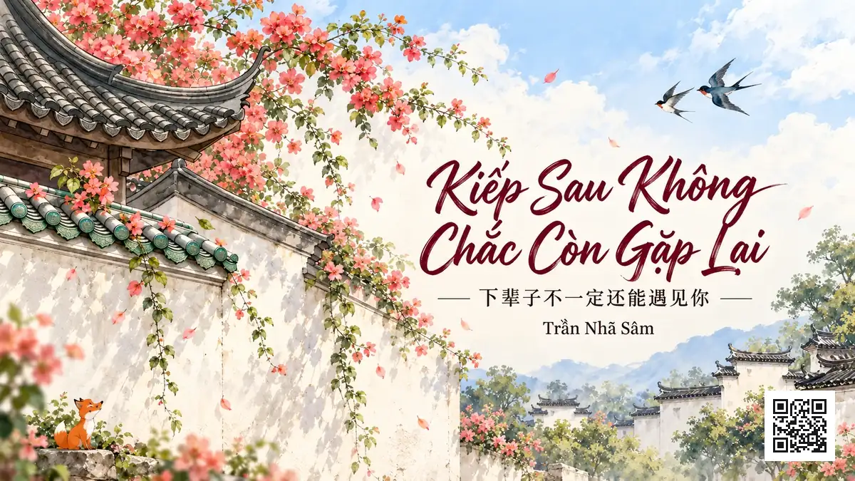 Lời Bài Hát Kiếp Sau Không Chắc Còn Gặp Lại (下辈子不一定还能遇见你) – Trần Nhã Sâm - FoxHSK