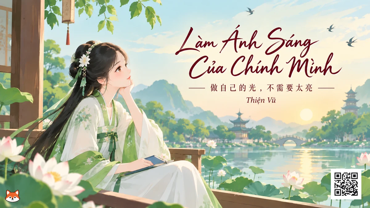 Lời Bài Hát Làm Ánh Sáng Của Chính Mình (做自己的光,不需要太亮) – Thiện Vũ (Pinyin + Vietsub) - FoxHSK