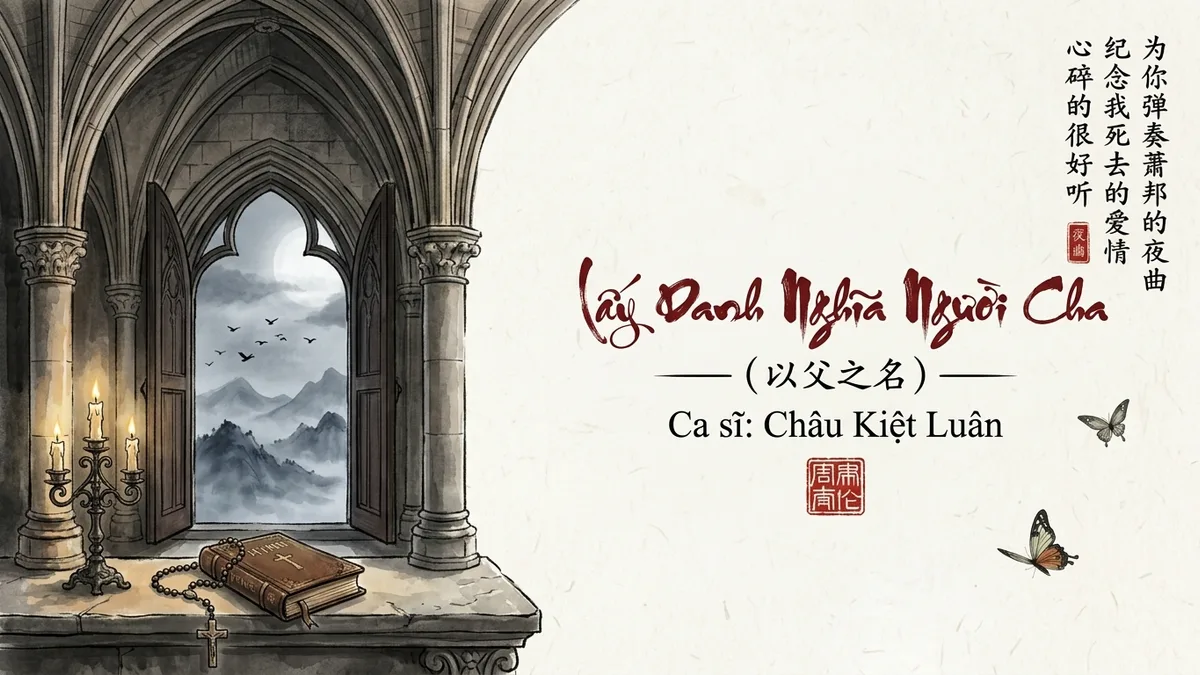 Lời Bài Hát Lấy Danh Nghĩa Người Cha (以父之名) – Châu Kiệt Luân (Pinyin + Lời Dịch Chuẩn) - FoxHSK
