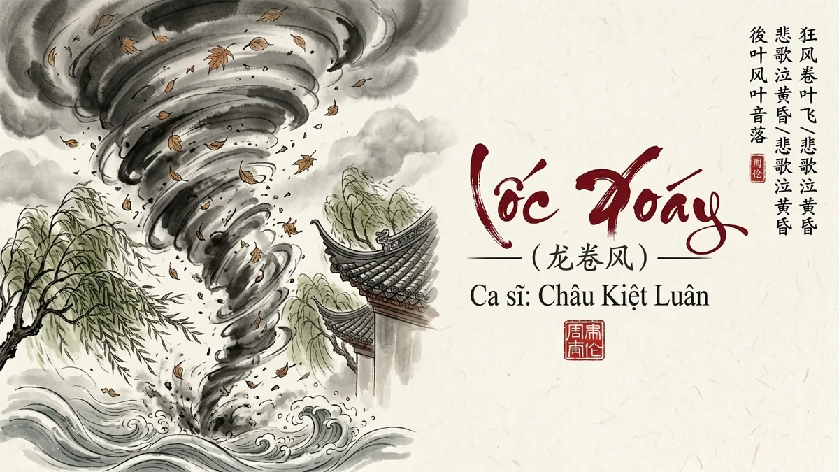 Lời Bài Hát Lốc Xoáy (龙卷风) – Châu Kiệt Luân (Pinyin + Lời Dịch Chuẩn) - FoxHSK