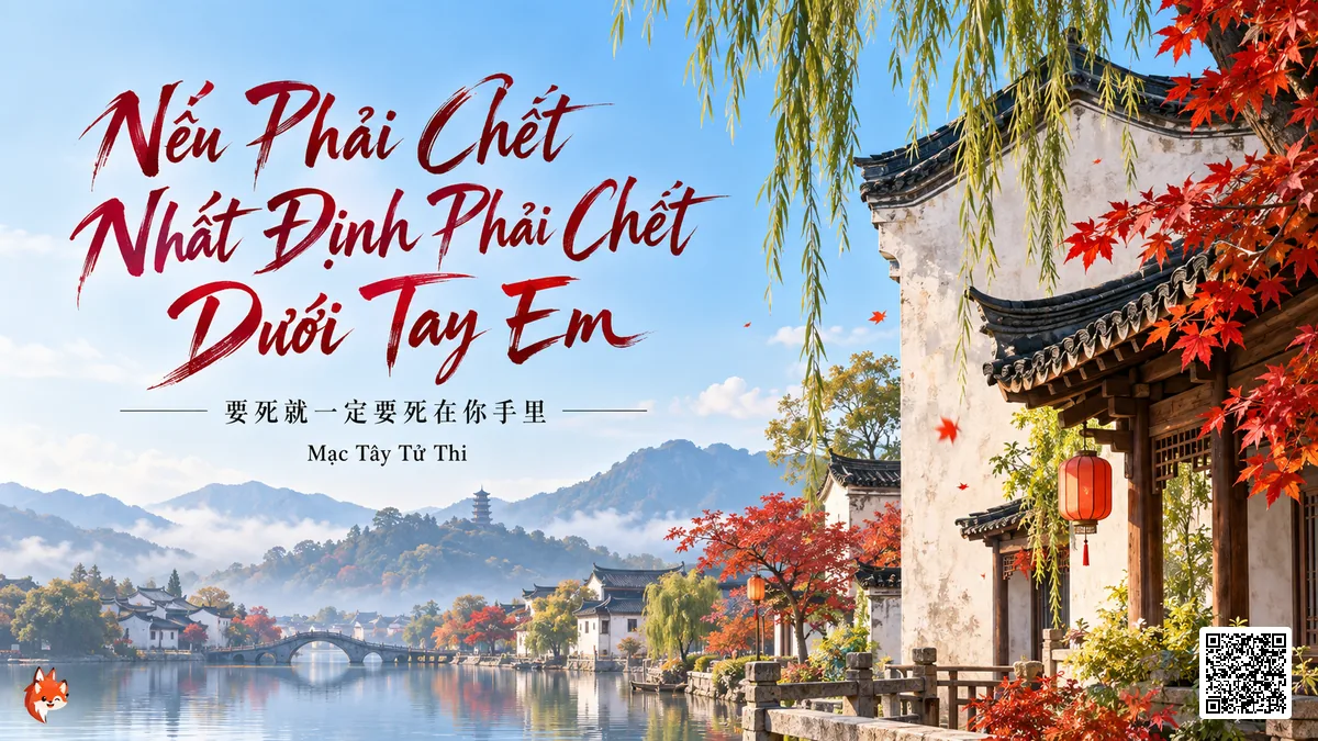 Lời Bài Hát Nếu Phải Chết Nhất Định Chết Trong Tay Em (要死就一定要死在你手里) – Mạc Tây Tử Thi (Sing My Song) (Pinyin + Lời Dịch Chuẩn) - FoxHSK