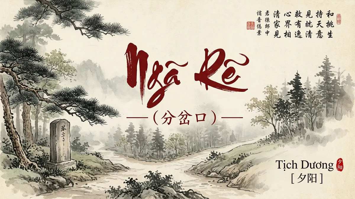Lời Bài Hát Ngã Rẽ (分岔口) – Tịch Dương / XiYang (Pinyin + Lời Dịch Chuẩn) - FoxHSK