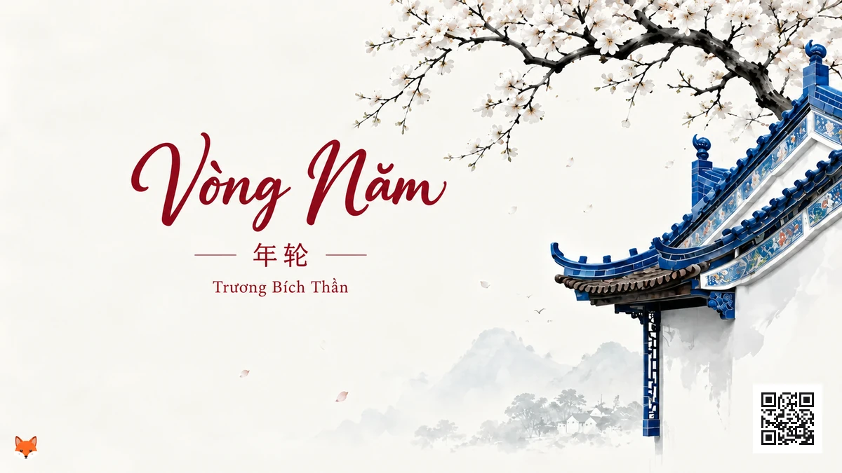 Lời Bài Hát Vòng Năm (Niên Luân) (年轮) – Trương Bích Thần (Pinyin + Lời Dịch Chuẩn) - FoxHSK