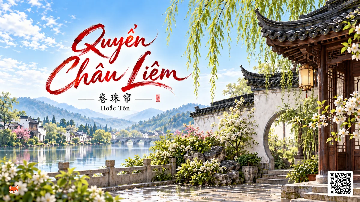 Lời Bài Hát Quyển Châu Liêm (卷珠帘) – Hoắc Tôn (Sing My Song) (Pinyin + Lời Dịch Chuẩn) - FoxHSK