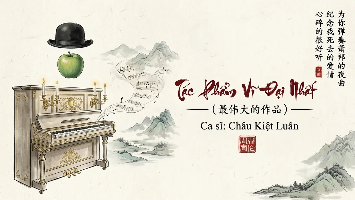 Lời Bài Hát Tác Phẩm Vĩ Đại Nhất (最伟大的作品) – Châu Kiệt Luân (Pinyin + Lời Dịch Chuẩn) - FoxHSK