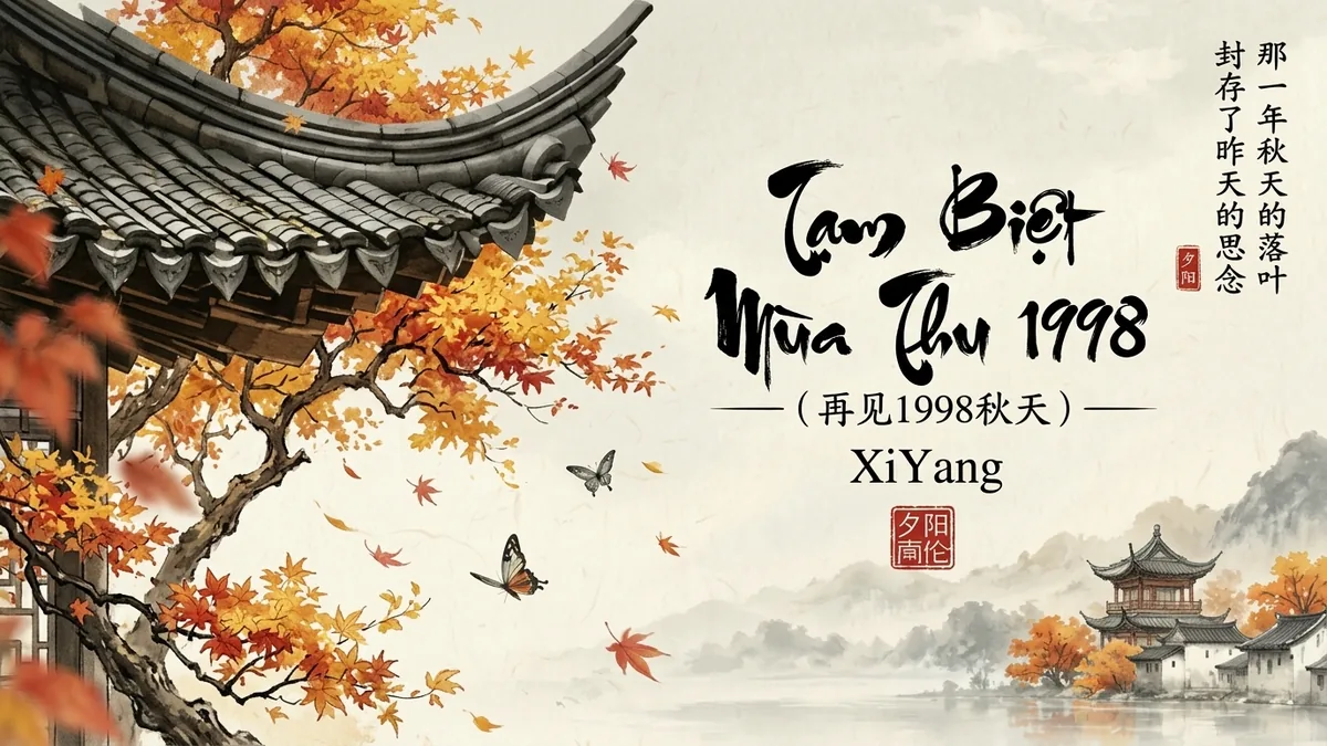 Lời Bài Hát Tạm Biệt Mùa Thu 1998 (再见1998秋天) – Tịch Dương / XiYang (Pinyin + Lời Dịch Chuẩn) - FoxHSK