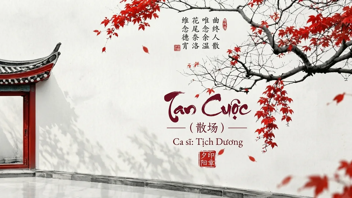 Lời Bài Hát Tan Cuộc (散场) – Tịch Dương / XiYang (Pinyin + Lời Dịch Chuẩn) - FoxHSK
