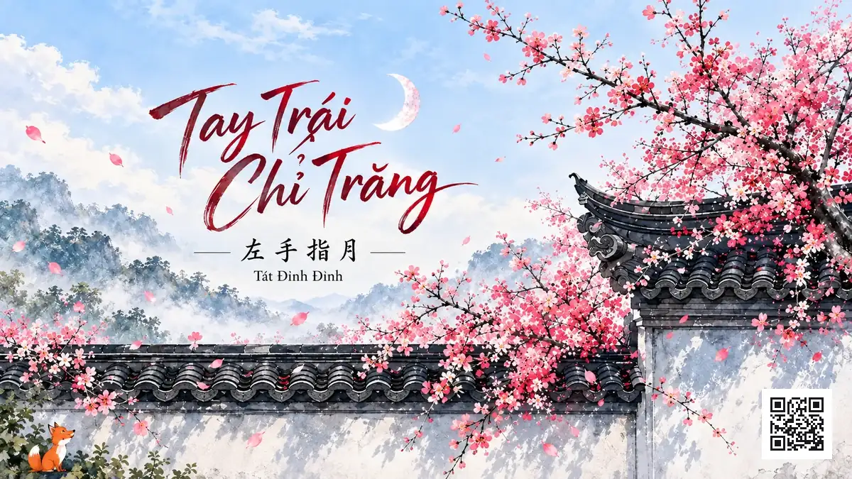 Lời Bài Hát Tay Trái Chỉ Trăng (左手指月) – Tát Đỉnh Đỉnh (Bản Chuẩn) - FoxHSK