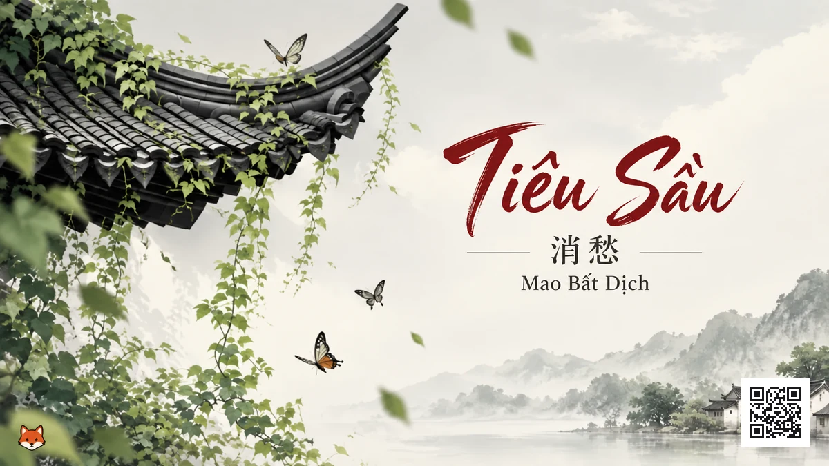 Lời Bài Hát Tiêu Sầu (消愁) – Mao Bất Dịch (Pinyin + Lời Dịch Chuẩn Nhất) - FoxHSK