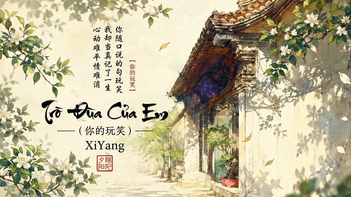 Lời Bài Hát Trò Đùa Của Em (你的玩笑) – XiYang (Pinyin + Lời Dịch Chuẩn) - FoxHSK