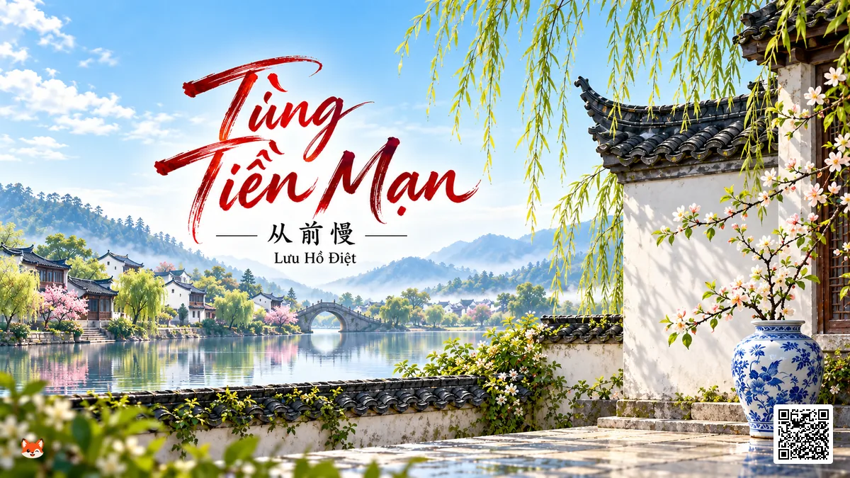 Lời Bài Hát Tùng Tiền Mạn (从前慢) – Lưu Hồ Điệt (Sing My Song) (Pinyin + Lời Dịch Chuẩn) - FoxHSK