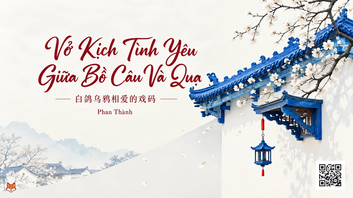 Lời Bài Hát Vở Kịch Tình Yêu Giữa Bồ Câu Và Quạ (白鸽乌鸦相爱的戏码) – Phan Thành (Pinyin + Lời Dịch Chuẩn) - FoxHSK