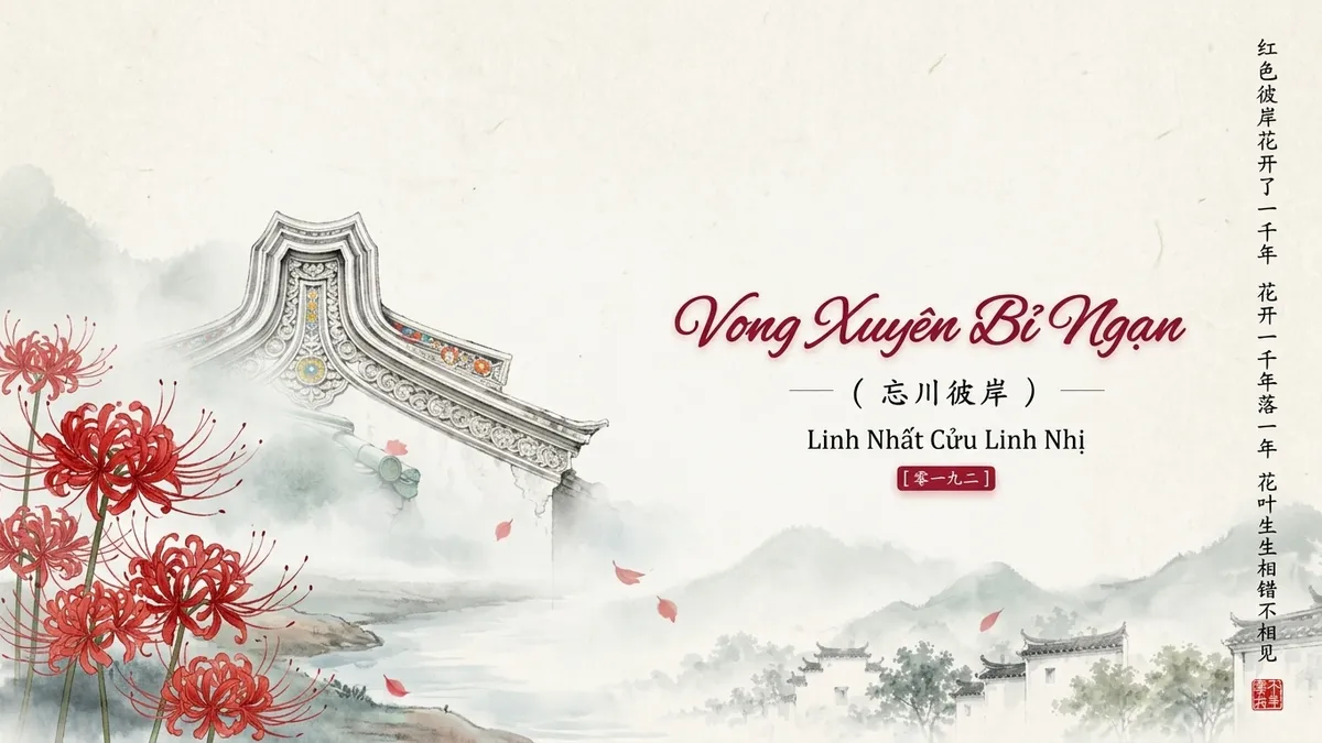 Lời Bài Hát Vong Xuyên Bỉ Ngạn (忘川彼岸) – Linh Nhất Cửu Linh Nhị (Pinyin + Lời Dịch) - FoxHSK