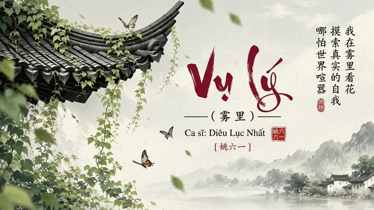 Lời Bài Hát Vụ Lý (雾里) – Diêu Lục Nhất / Yao Liuyi (Pinyin + Lời Dịch Chuẩn) - FoxHSK