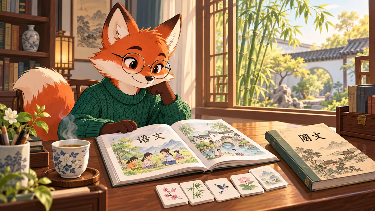 Bứt Phá Hán Ngữ Cao Cấp Bằng Sách Giáo Khoa Ngữ Văn Bản Địa 语文 và 國文 - FoxHSK