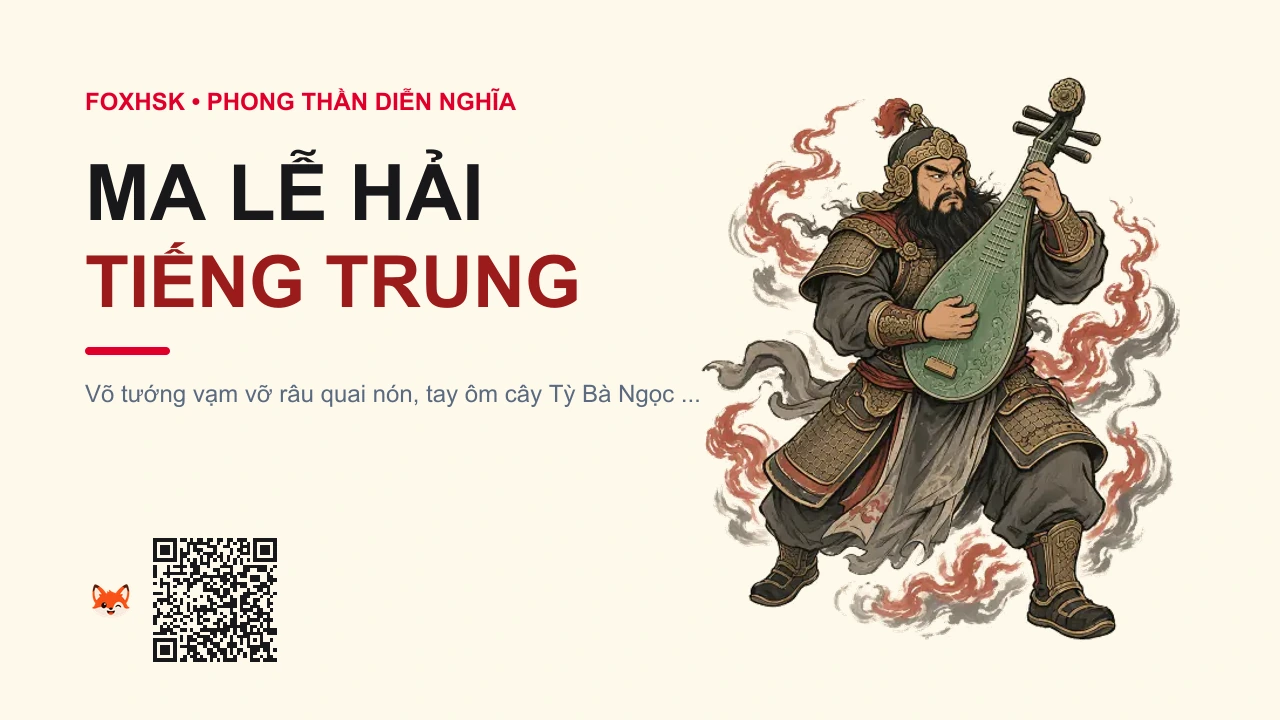 Ma Lễ Hải Tiếng Trung Là Gì? (魔礼海 - mólǐhǎi) • Nguồn Gốc Phong Thần Diễn Nghĩa,, Dấu Ấn Pop Culture & Phương Pháp Hóa Giải - FoxHSK