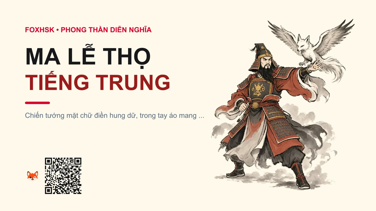 Ma Lễ Thọ Tiếng Trung Là Gì? (魔礼寿 - mólǐshòu) • Nguồn Gốc Phong Thần Diễn Nghĩa,, Dấu Ấn Pop Culture & Phương Pháp Hóa Giải - FoxHSK