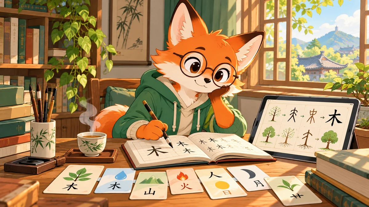 Bí Quyết Ghi Nhớ Chữ Hán Trừu Tượng, Chung Chung Và Dễ Nhầm Lẫn - FoxHSK