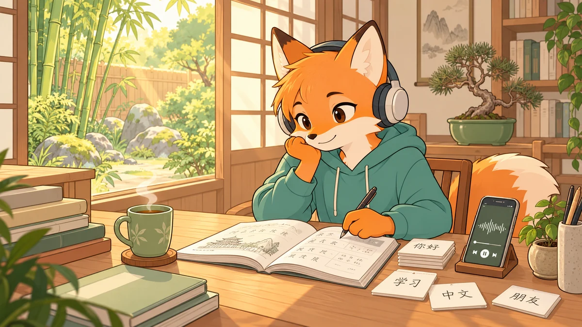 Nên Nghe Tiếng Trung Bao Nhiêu Phút Mỗi Ngày? Chiến Lược Luyện Tai Khoa Học - FoxHSK