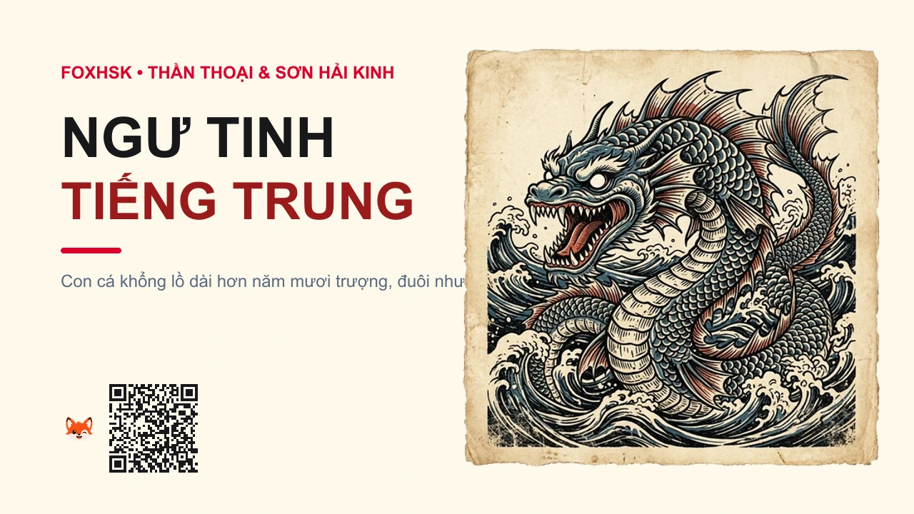 Ngư Tinh Tiếng Trung Là Gì? (鱼精 - yújīng) • Nguồn Gốc Lĩnh Nam Chích Quái, Dấu Ấn Pop Culture & Phương Pháp Hóa Giải - FoxHSK