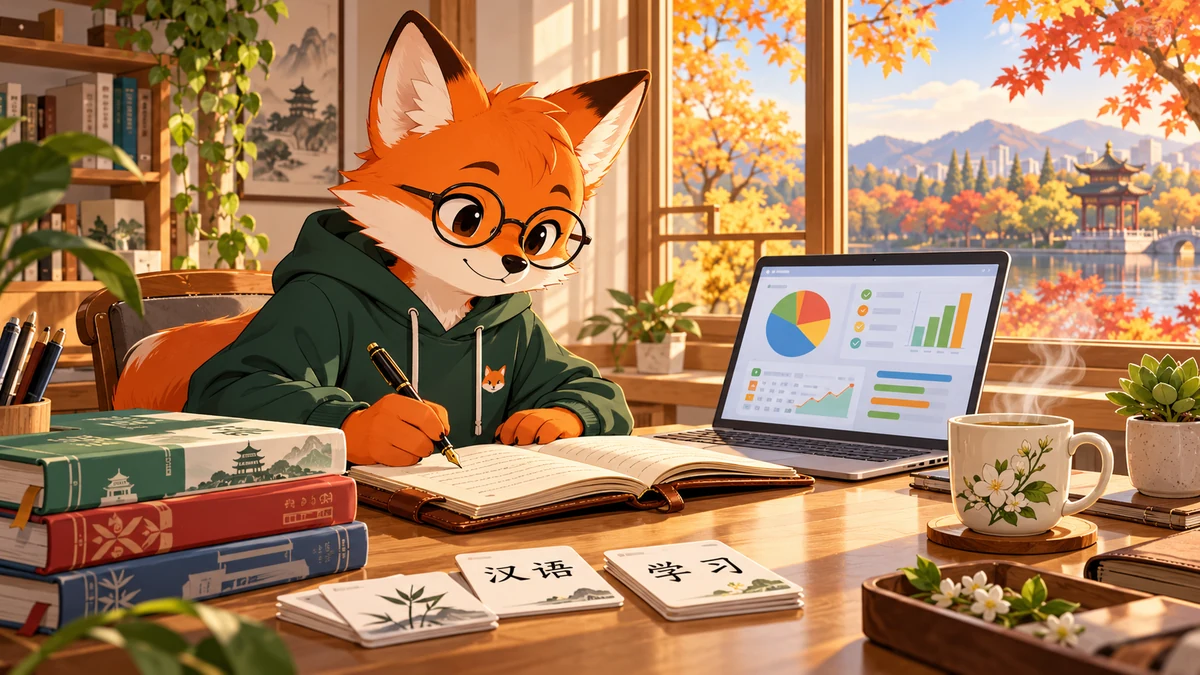 Nhật Ký Học Tiếng Trung: Thiết Lập Khẩu Phần Cân Bằng Chuẩn Khoa Học - FoxHSK