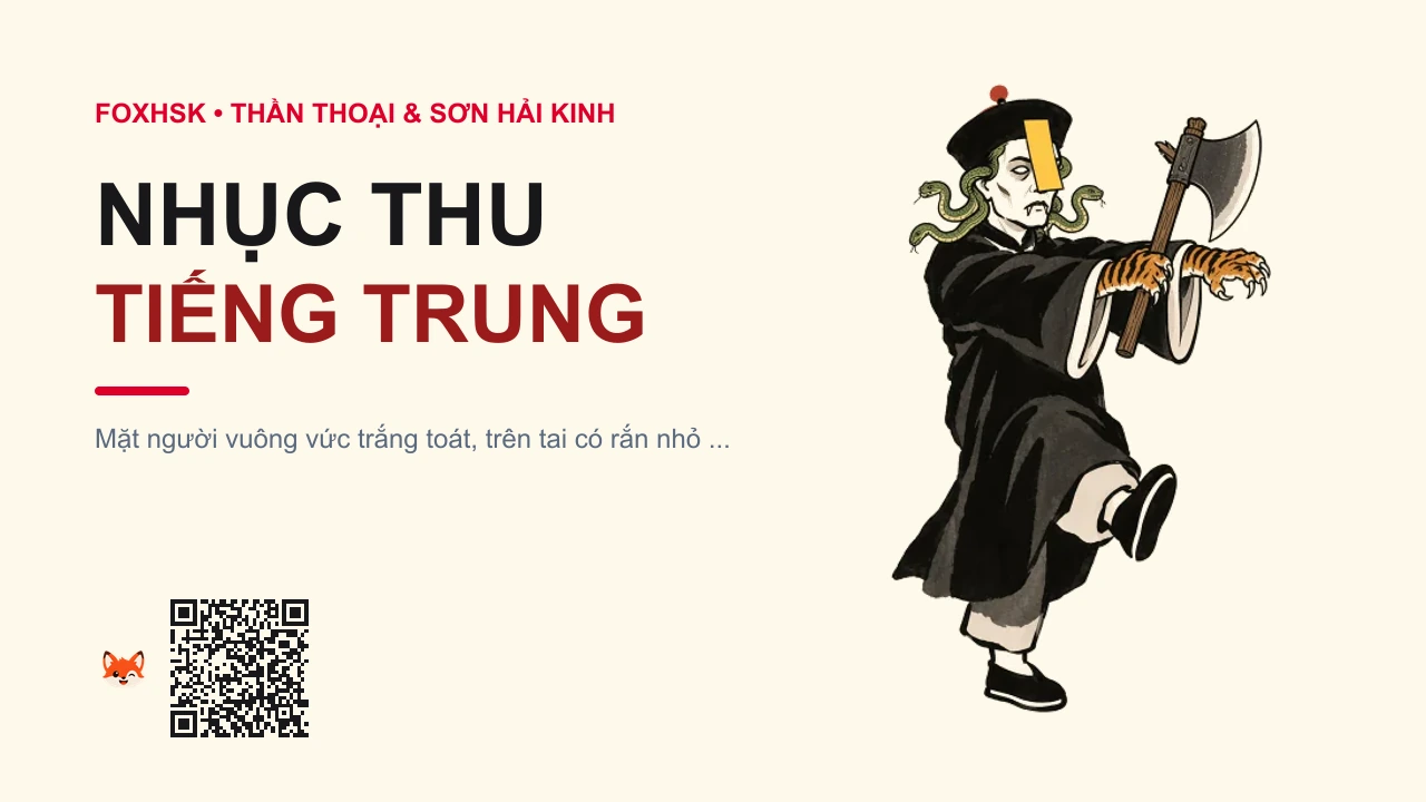 Nhục Thu Tiếng Trung Là Gì? (蓐收 - rùshōu) • Nguồn Gốc Sơn Hải Kinh • Tây Sơn, Dấu Ấn Pop Culture & Phương Pháp Hóa Giải - FoxHSK