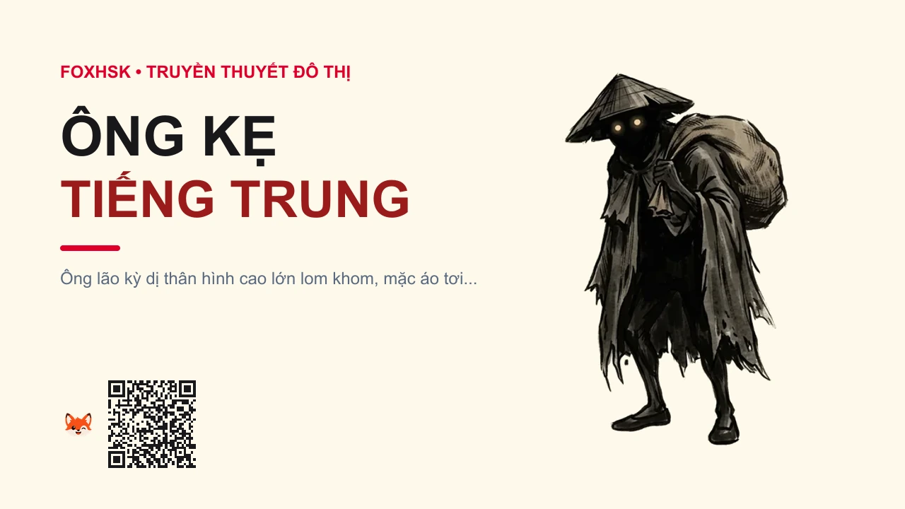 Ông Kẹ Tiếng Trung Là Gì? (拐儿鬼 - guǎi'érguǐ) • Nguồn Gốc Văn hóa dân gian và lời, Dấu Ấn Pop Culture & Phương Pháp Hóa Giải - FoxHSK