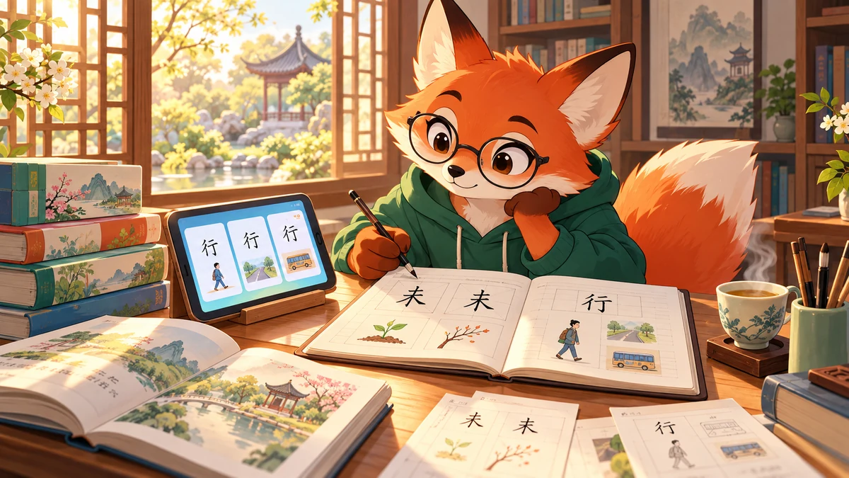 Bí Quyết Phân Biệt Chữ Hán Gần Giống Nhau, Từ Đa Âm và Chiến Lược Đọc Hiểu So Với Flashcard - FoxHSK