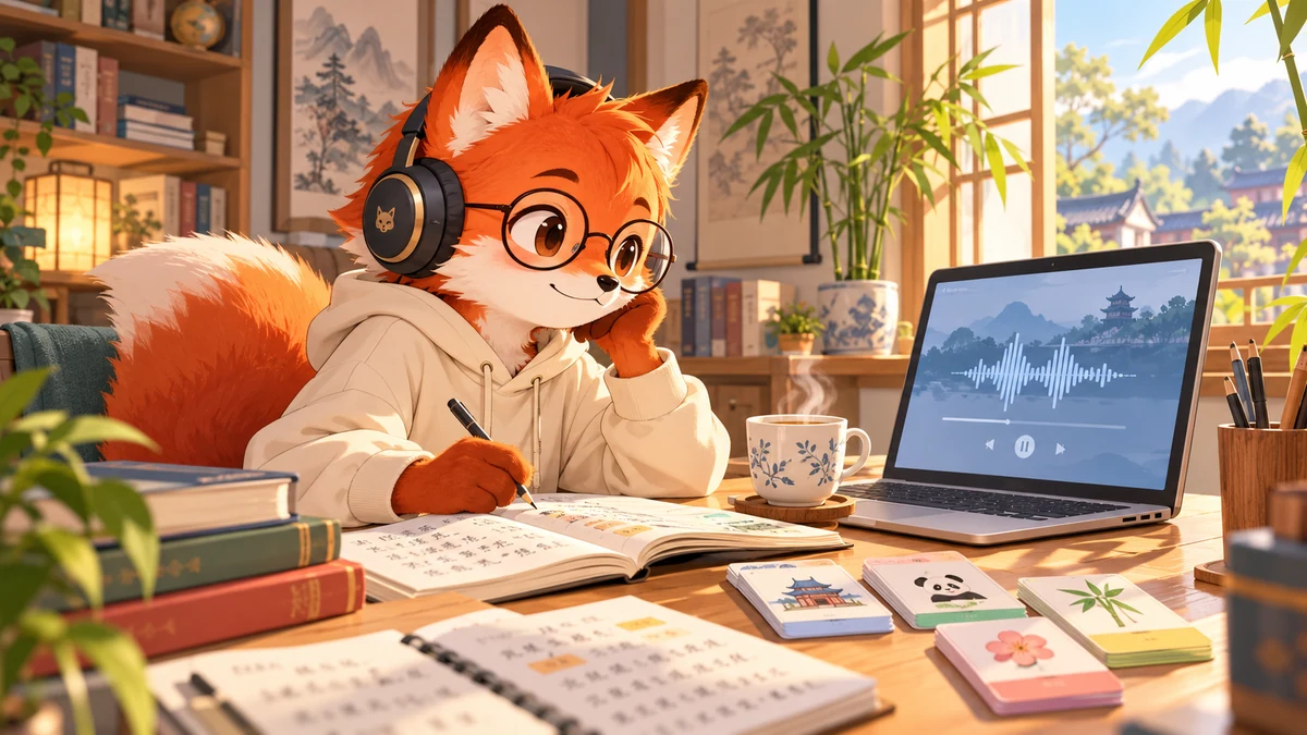 Phụ Đề & Transcript Tiếng Trung: Nên Đọc Trước, Trong Hay Sau Khi Nghe? - FoxHSK