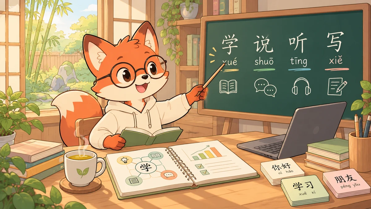Bí Quyết Dùng Phương Pháp Sư Phạm Tự Thân Để Đột Phá Tiếng Trung - FoxHSK