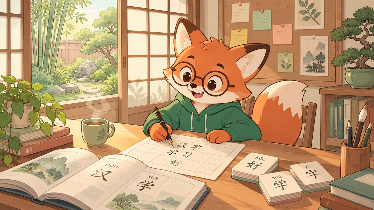 Phương Pháp Học Chữ Hán Cho Người Mới Bắt Đầu: 8 Nguyên Tắc Thực Chiến Từ Hacking Chinese - FoxHSK