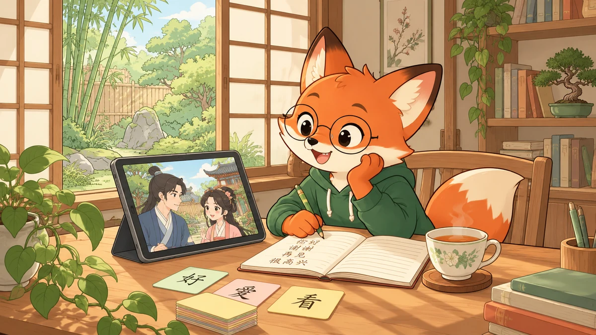 Phương Pháp Học Tiếng Trung Qua Phim Truyền Hình: Lộ Trình Toàn Diện Từ Sơ Cấp Đến HSK 9 - FoxHSK