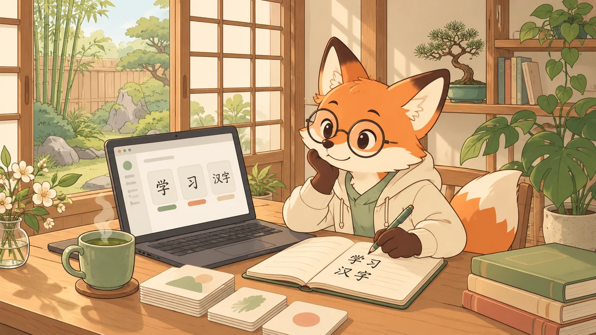 Cách Học Từ Vựng Chữ Hán Qua Flashcard Hiệu Quả: Giải Mã 3 Câu Hỏi Cốt Lõi Từ Olle Linge - FoxHSK