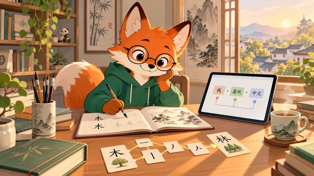 Kỹ Thuật 'Zooming In': Phương Pháp Chia Nhỏ & Thấu Suốt Cấu Trúc Tiếng Trung - FoxHSK