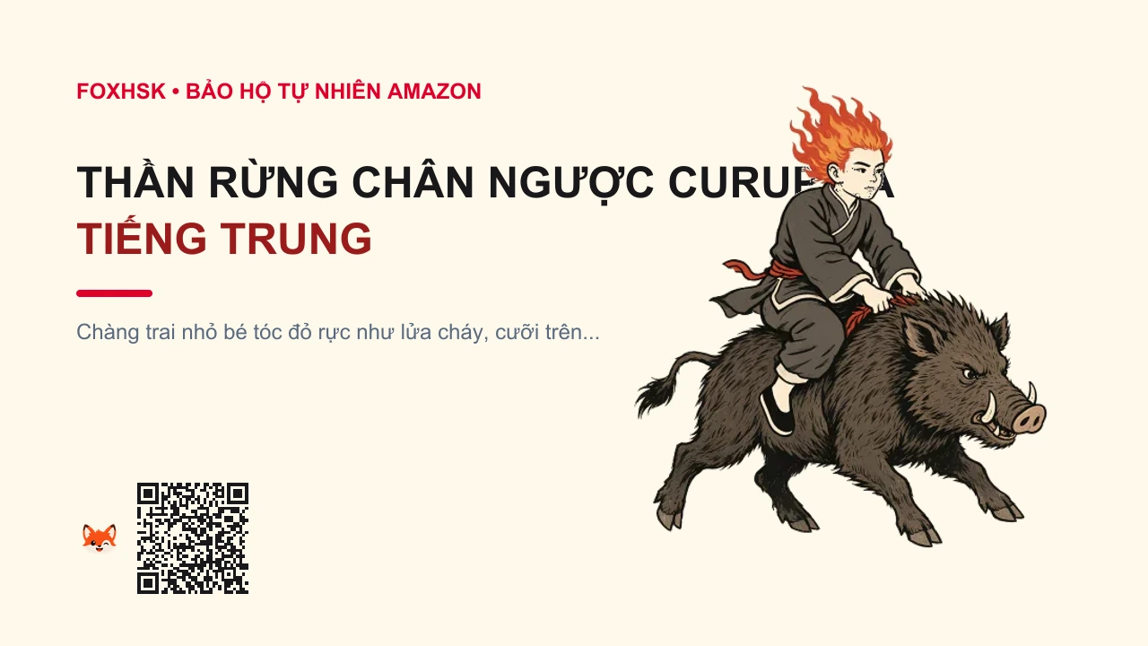 Thần Rừng Chân Ngược Curupira Tiếng Trung Là Gì? (库鲁皮拉树灵 - kùlǔpílā shùlíng) • Nguồn Gốc Thần thoại bộ tộc, Dấu Ấn Pop Culture & Phương Pháp Hóa Giải - FoxHSK