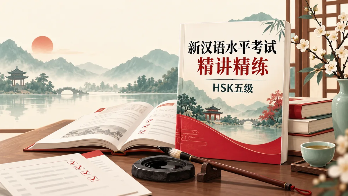 Tải Sách SÁCH BỘ ĐỀ TINH GIẢNG TINH LUYỆN HSK5 新汉语水平考试精讲精练HSK五级 (新汉语水平考试精讲精练) - Bản Số Hóa & Tải PDF Miễn Phí - FoxHSK