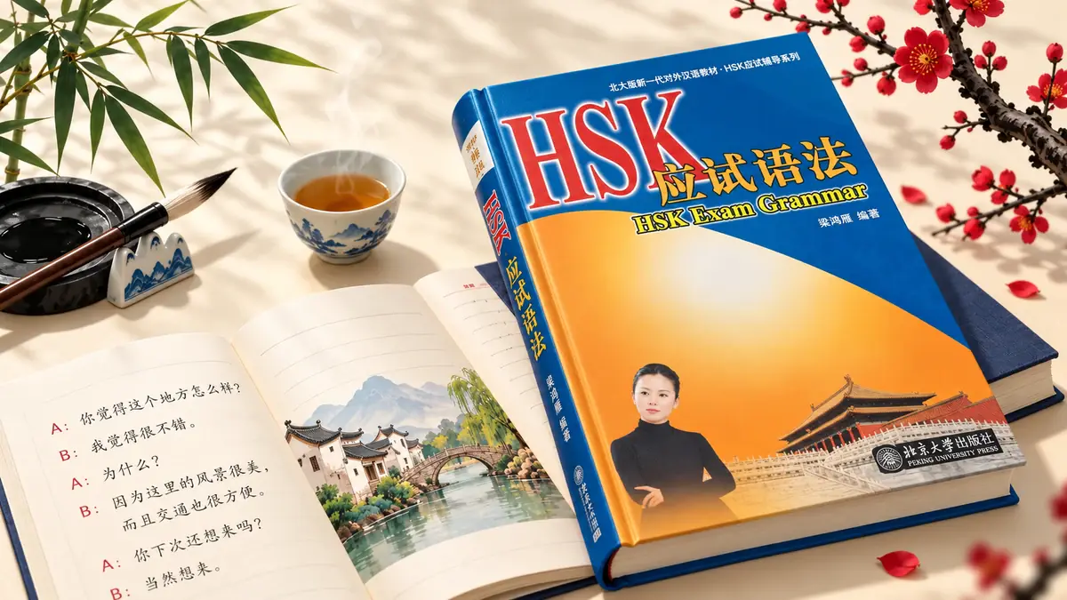 Tải Sách Ngữ Pháp Luyện Thi HSK (北大版 · HSK应试语法) - ĐH Bắc Kinh PDF - FoxHSK