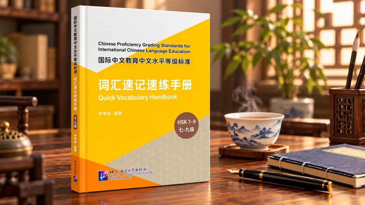 Tải Sách Sổ Tay Ghi Nhớ & Luyện Tập Từ Vựng HSK 7–9 Tập Thượng & Hạ (词汇速记速练手册 七-九级 上/下 – BLCUP) - Bản Số Hóa & PDF Miễn Phí | FoxHSK