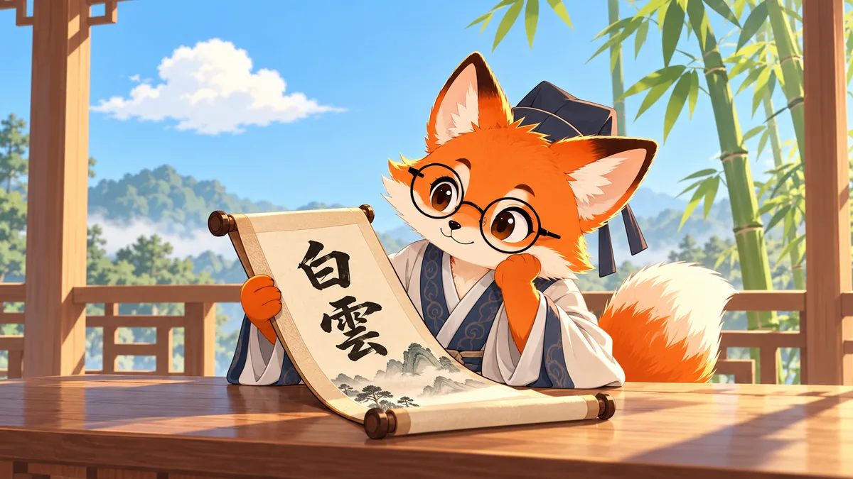 Bạch Vân Am Quốc Ngữ Thi Tập (白雲庵國語詩集 – Trạng Trình) – Thơ Nôm Triết Lý Nhàn Đối Chiếu Chữ Hán, Pinyin & HÁN VIỆT - FoxHSK