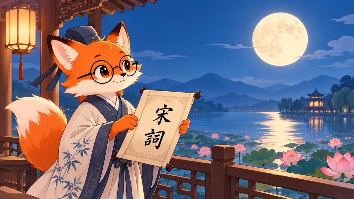 Tống Từ Tinh Hoa (宋詞三百首) – Tô Đông Pha, Lý Thanh Chiếu, Tân Khí Tật & Phạm Trọng Yêm Đối Chiếu Pinyin & HÁN VIỆT - FoxHSK
