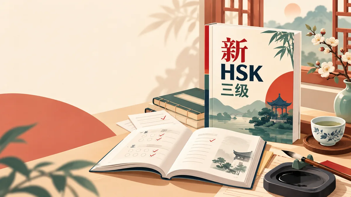 Tải sách bộ đề luyện thi HSK3 cấp tốc 新 HSK 速成强化教程三级 - Bản Số Hóa & Tải PDF Miễn Phí - FoxHSK