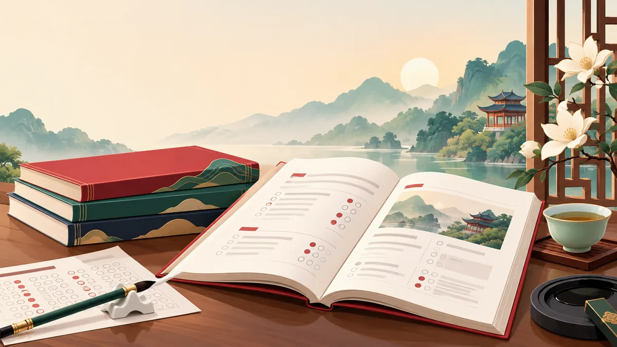 Tải sách bộ đề thi mô phỏng HSK4 hoàn chỉnh mới nhất 新HSK四级全真模拟测试题集 - Bản Số Hóa & Tải PDF Miễn Phí - FoxHSK