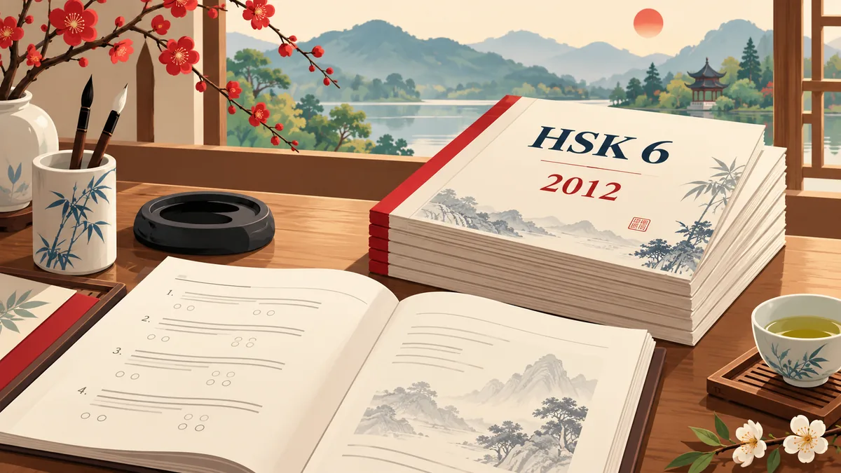 Tải Sách TẢI BỘ ĐỀ THI THẬT HSK 6 NĂM 2012 - Bản Số Hóa & Tải PDF Miễn Phí - FoxHSK