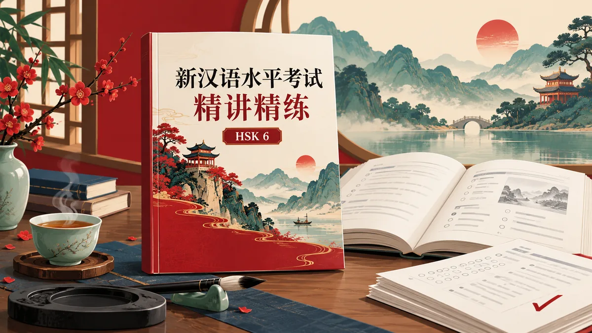 Tải bộ đề tinh giảng tinh luyện HSK6 新汉语水平考试精讲精练HSK六级 (新汉语水平考试精讲精练) - Bản Số Hóa & Tải PDF Miễn Phí - FoxHSK