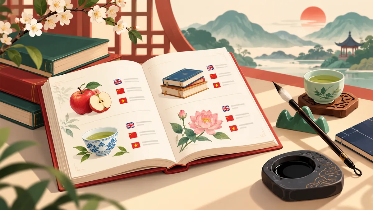 Tải cuốn từ điển hình ảnh tam ngữ Anh- Trung- Việt - Bản Số Hóa & Tải PDF Miễn Phí - FoxHSK