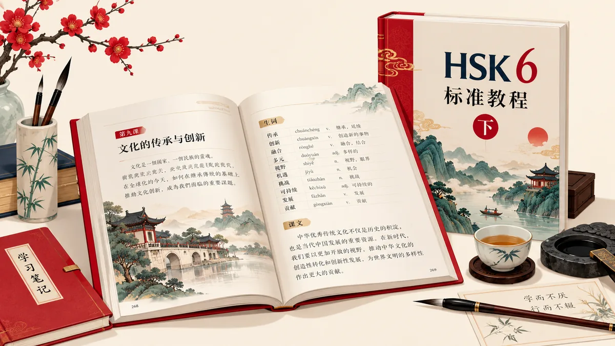 Tải giáo trình chuẩn HSK6 quyển hạ HSK6 标准教程下 (标准教程下) - Bản Số Hóa & Tải PDF Miễn Phí - FoxHSK