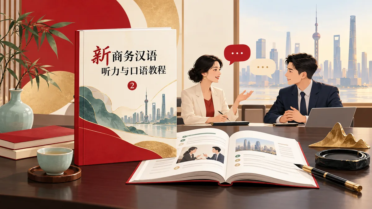Tải giáo trình giao tiếp tiếng trung thương mại mới nhất 新商务汉语听力与口语教程 quyển 2 (新商务汉语听力与口语教程) - Bản Số Hóa & Tải PDF Miễn Phí - FoxHSK