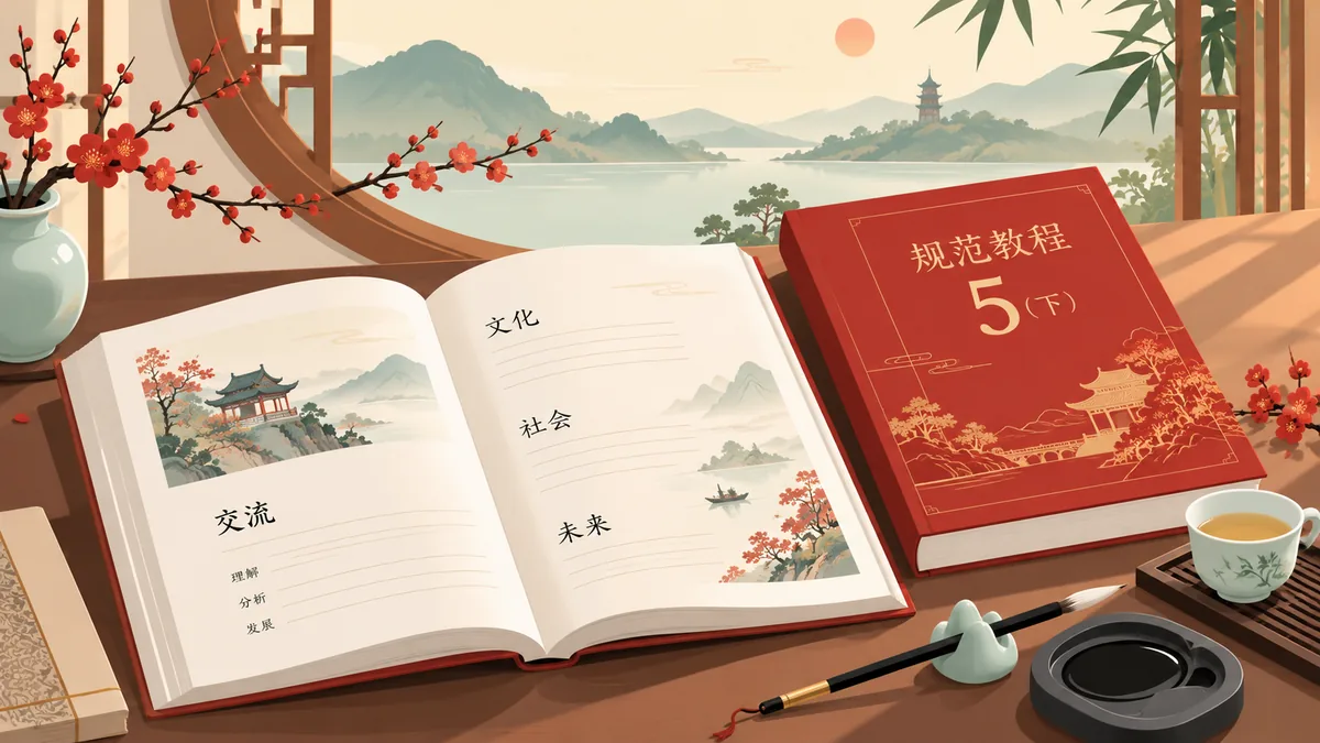 Tải giáo trình HSK5 quyển hạ HSK 规范教程 5(下) (规范教程) - Bản Số Hóa & Tải PDF Miễn Phí - FoxHSK